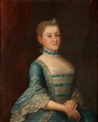 Portrait of Teresa Karalina Radziwiłł from the Żavuski Family